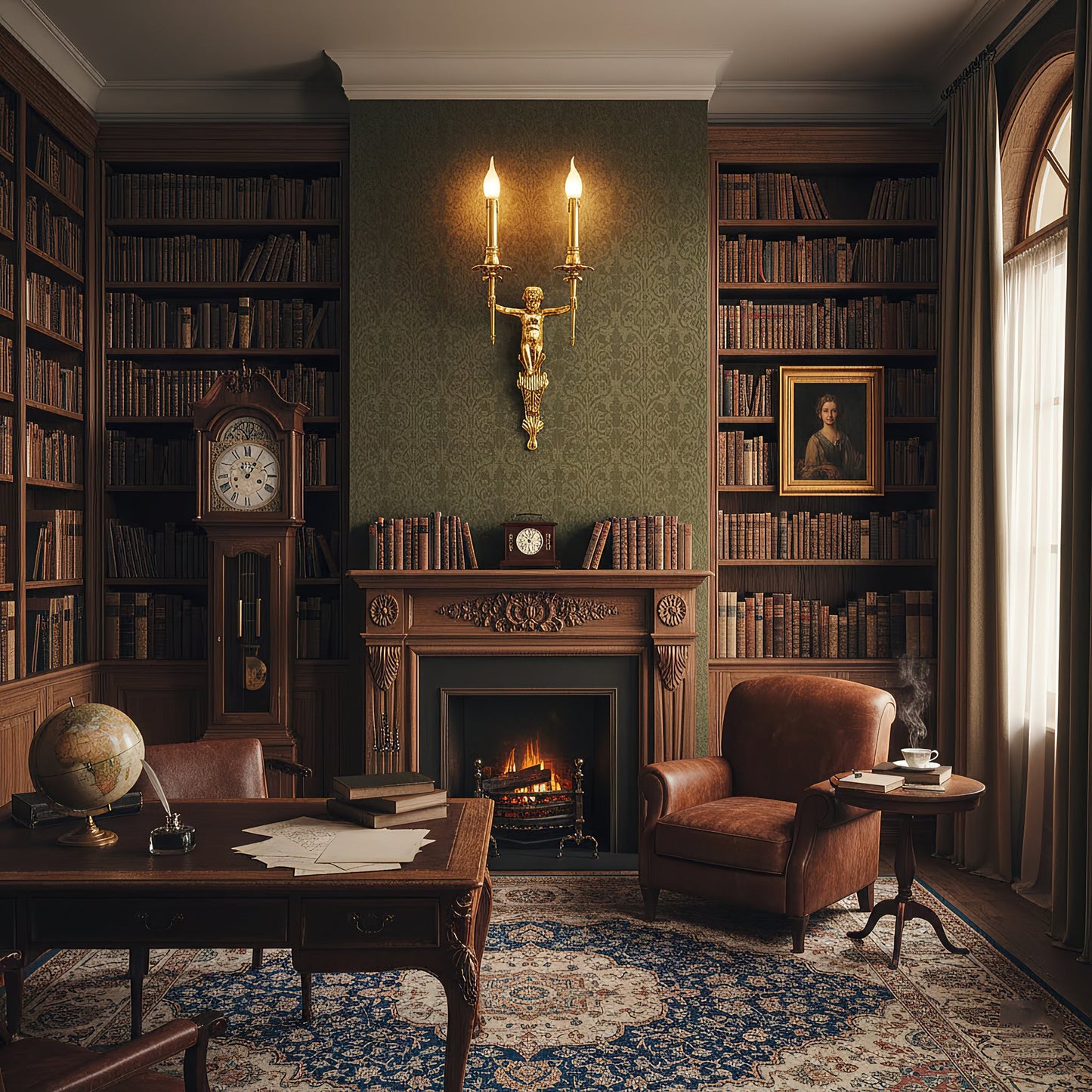 Brunelle Wall Lamp - Luxury 2-Light Brass Sconce for Classical Interiors