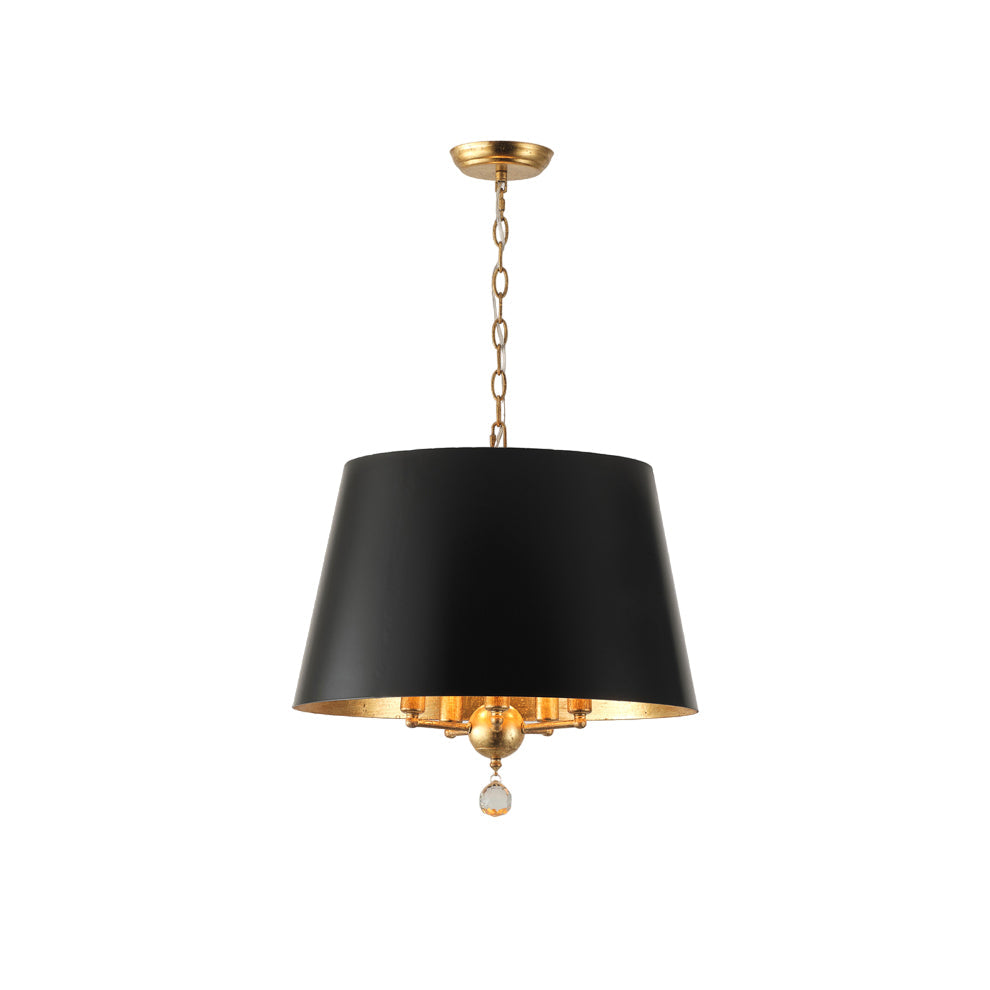 Brynn Pendant Lamp - Parisian Style Couture 5-Light Iron Chandelier