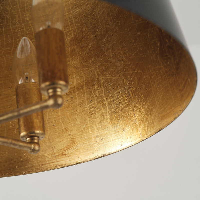 Brynn Pendant Lamp - Parisian Style Couture 5-Light Iron Chandelier