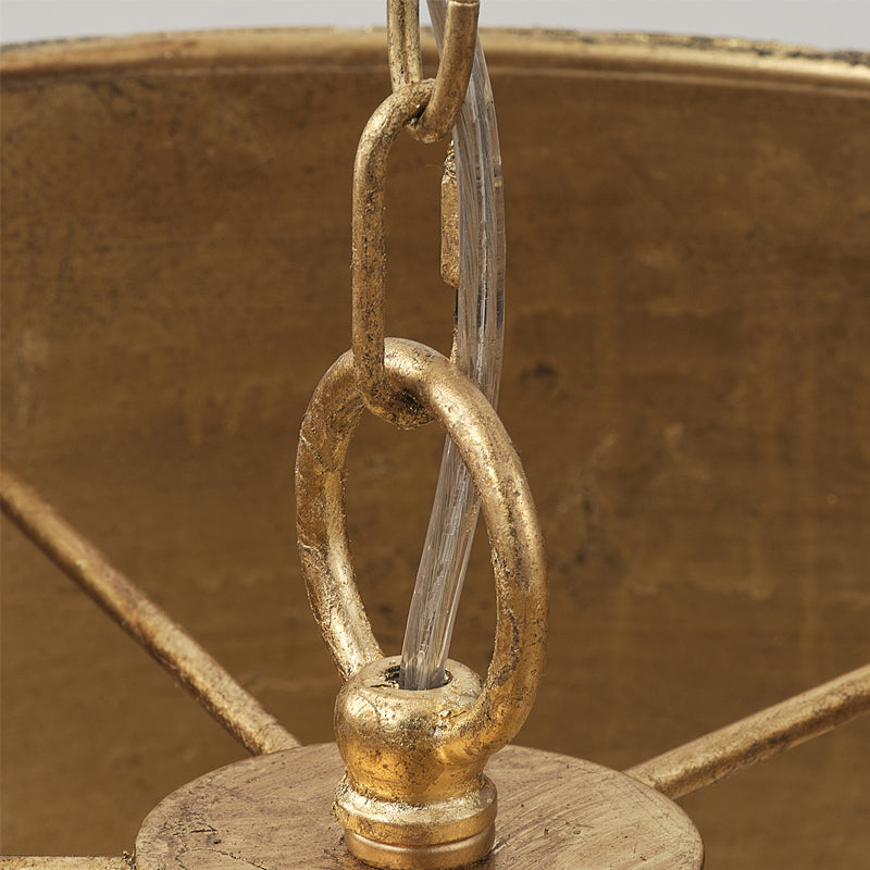 Brynn Pendant Lamp - Parisian Style Couture 5-Light Iron Chandelier