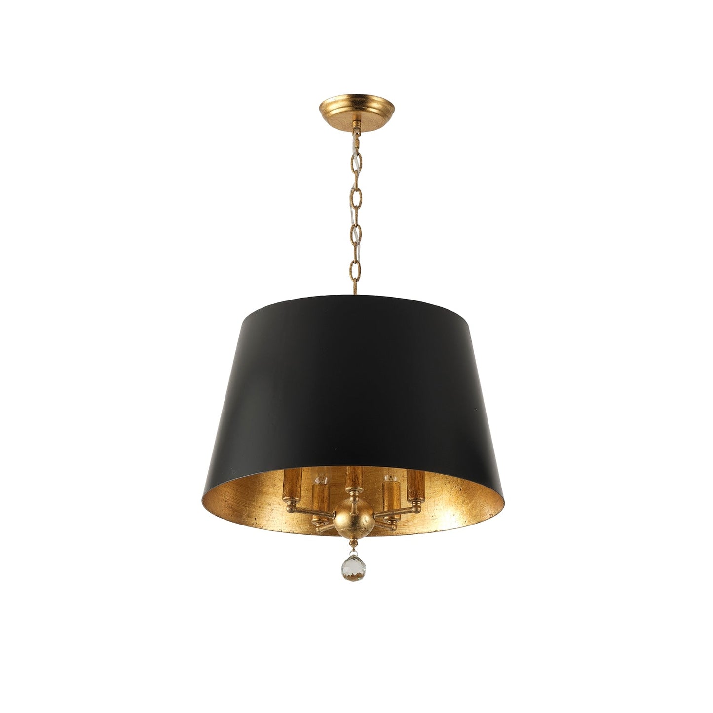Brynn Pendant Lamp - Parisian Style Couture 5-Light Iron Chandelier