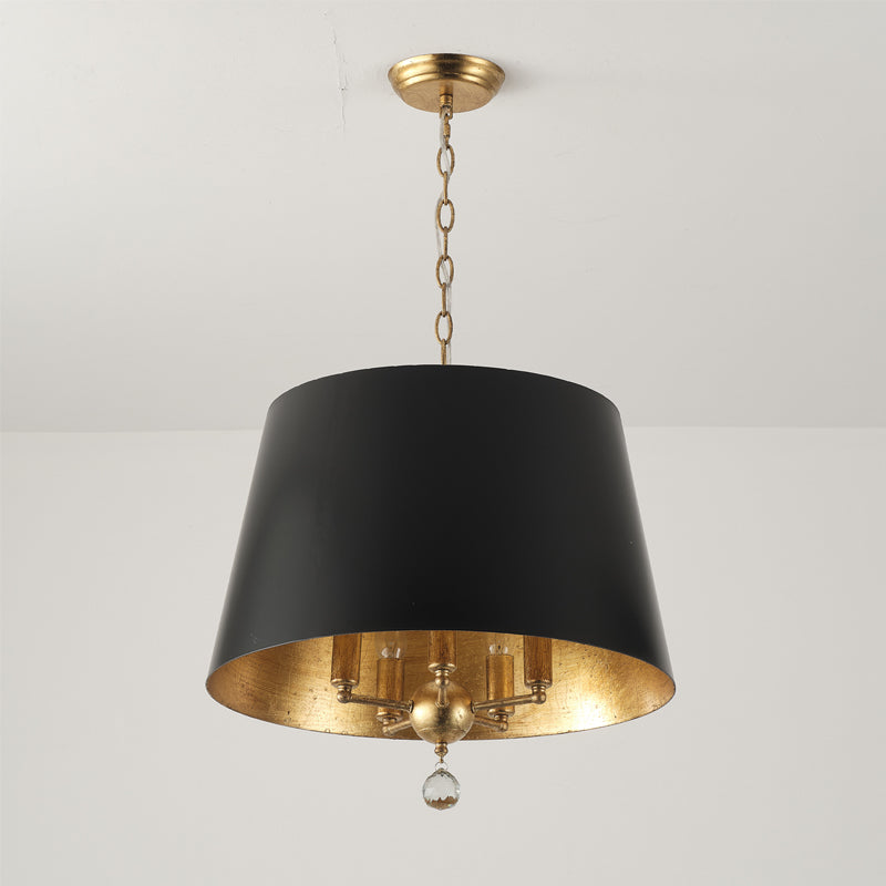 Brynn Pendant Lamp - Parisian Style Couture 5-Light Iron Chandelier