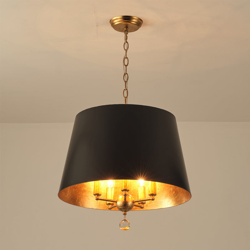 Brynn Pendant Lamp - Parisian Style Couture 5-Light Iron Chandelier