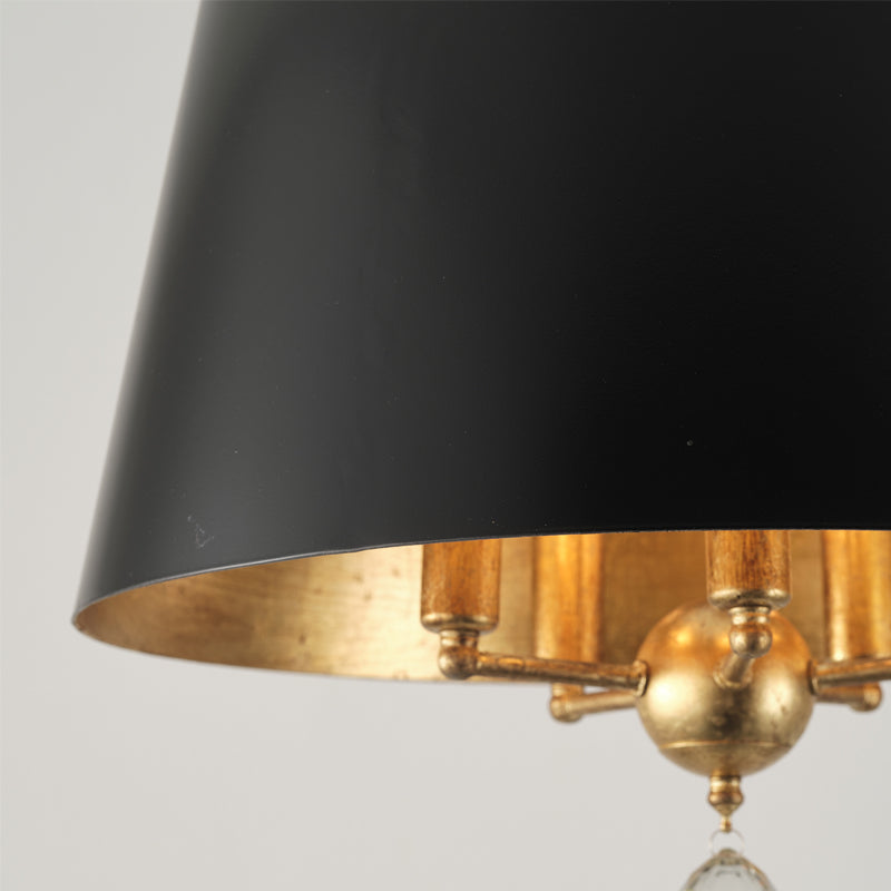 Brynn Pendant Lamp - Parisian Style Couture 5-Light Iron Chandelier