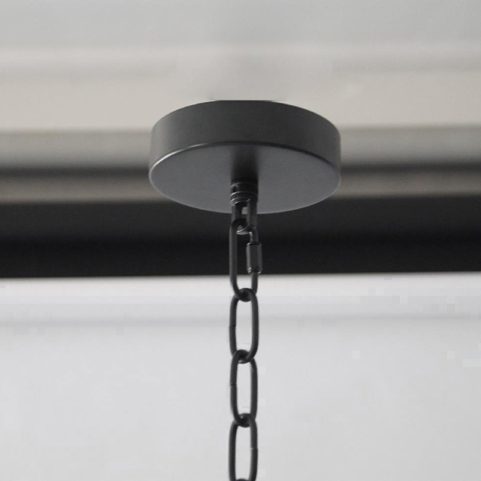 Bulkhead Cage Pendant Light - Industrial Nautical Aluminum Glass Sconce