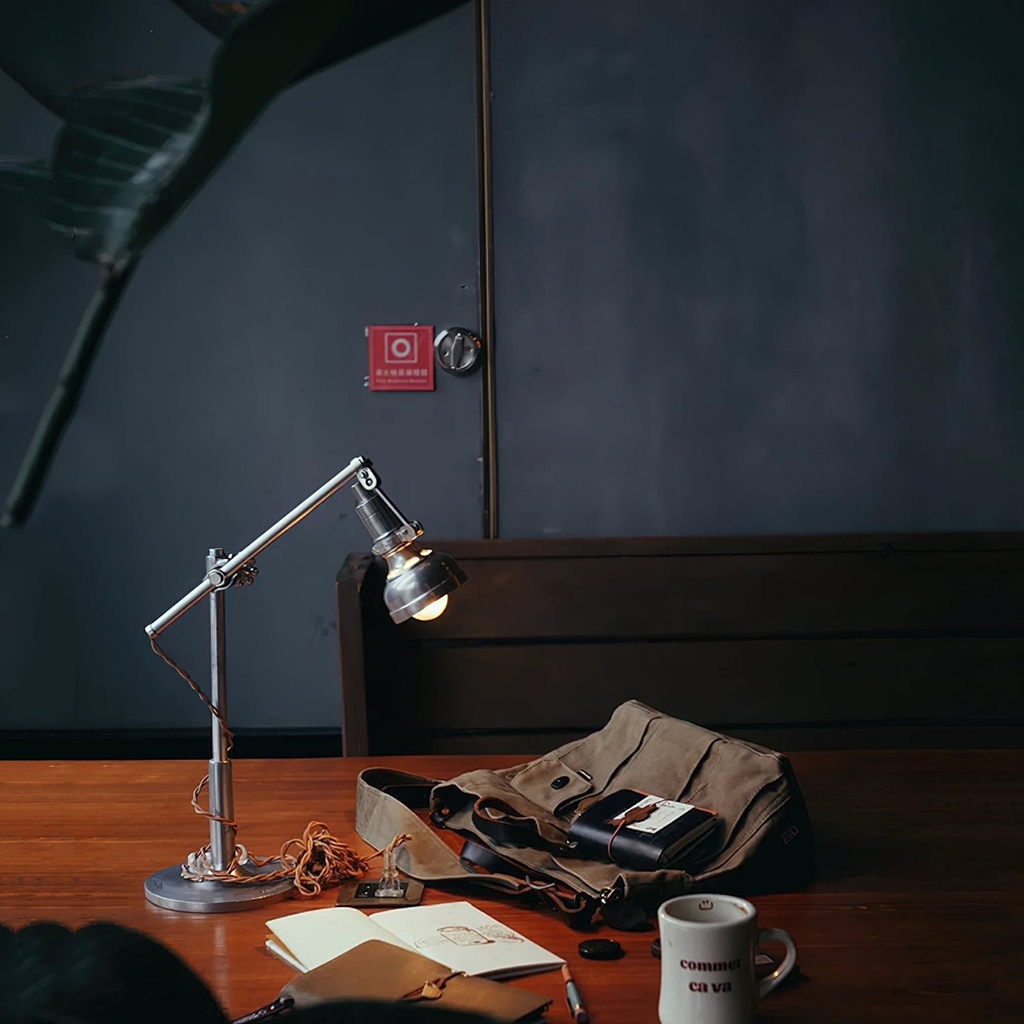 Buquet Adjustable Table Lamp - Minimalist Aluminum Task Light