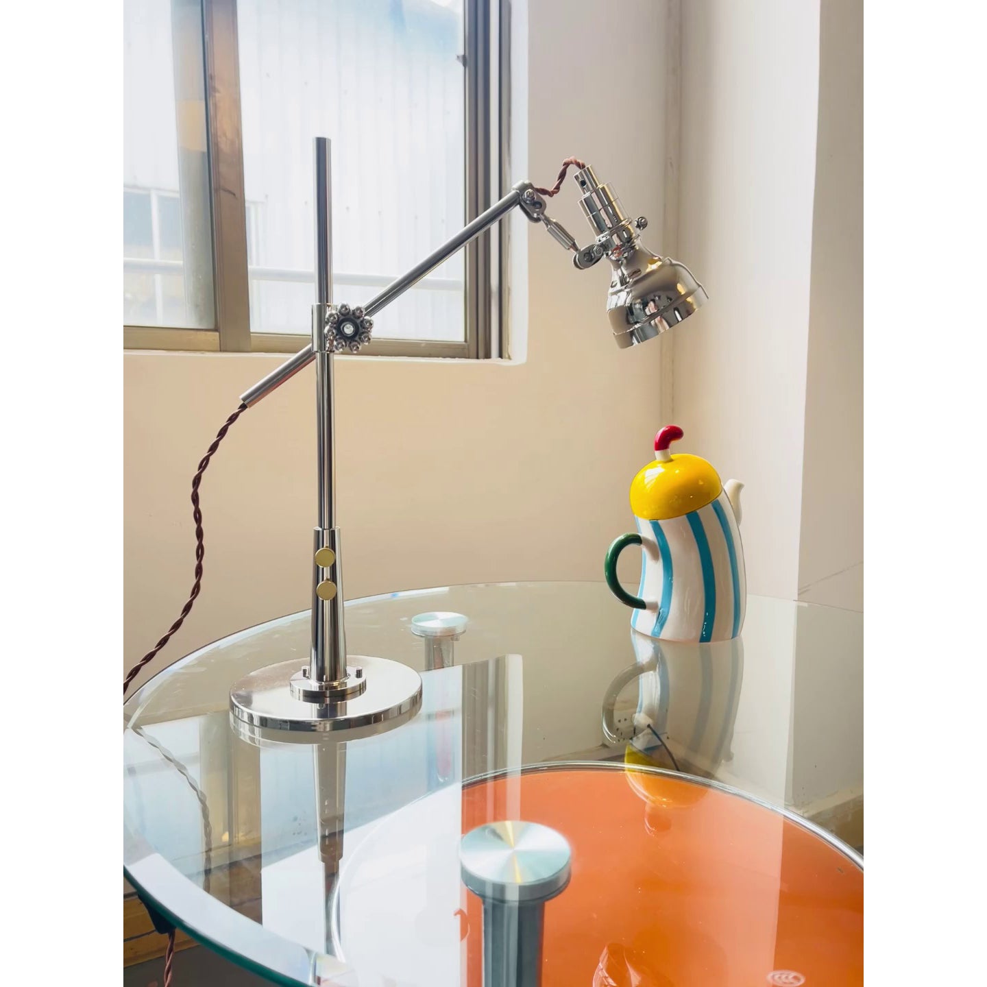 Buquet Adjustable Table Lamp - Minimalist Aluminum Task Light