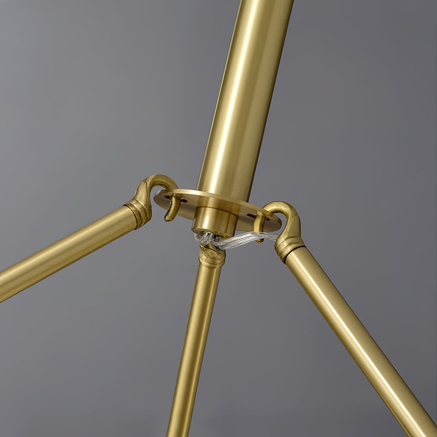 Burton Alabaster Chandelier - Postmodern Brass & Natural Stone LED Luxury Light