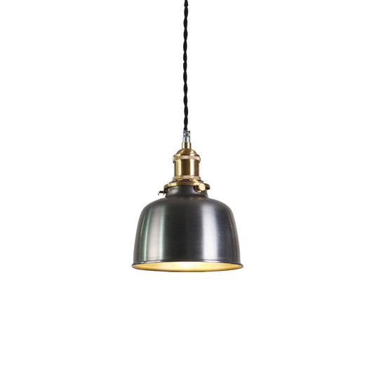 Butte Industrial Pendant Light - Modern Brass & Iron LED Hanging Lamp | BowieLight