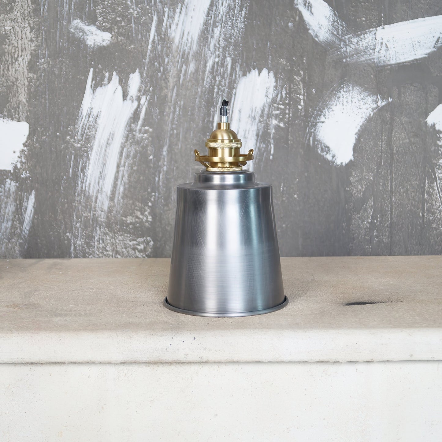 Butte Industrial Pendant Light - Modern Brass & Iron LED Hanging Lamp | BowieLight