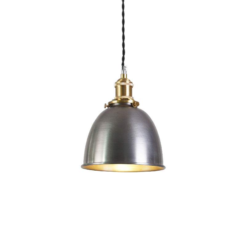 Butte Industrial Pendant Light - Modern Brass & Iron LED Hanging Lamp | BowieLight