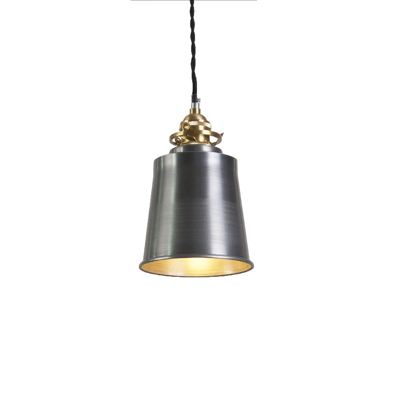 Butte Industrial Pendant Light - Modern Brass & Iron LED Hanging Lamp | BowieLight