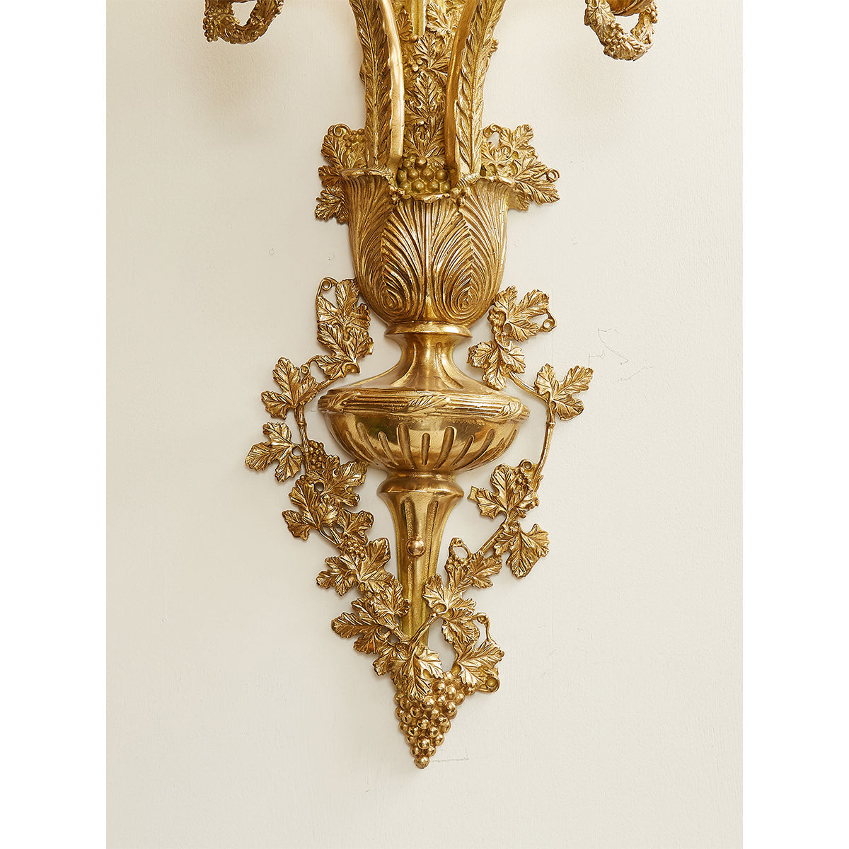 Caldwell Brass Wall Lamp – 2-Head Vertical Solid Brass Wall Sconce