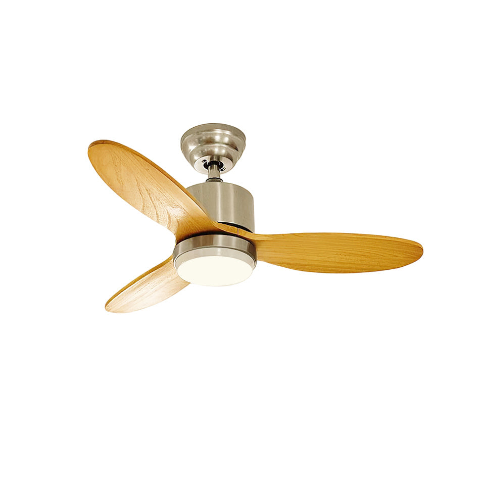 Calisse 42″ Ceiling Fan Light – 3 Solid Wood Blade DC Motor LED Ceiling Fan