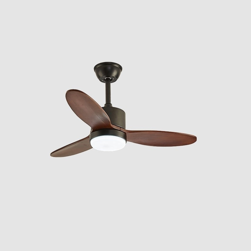 Calisse 42″ Ceiling Fan Light – 3 Solid Wood Blade DC Motor LED Ceiling Fan