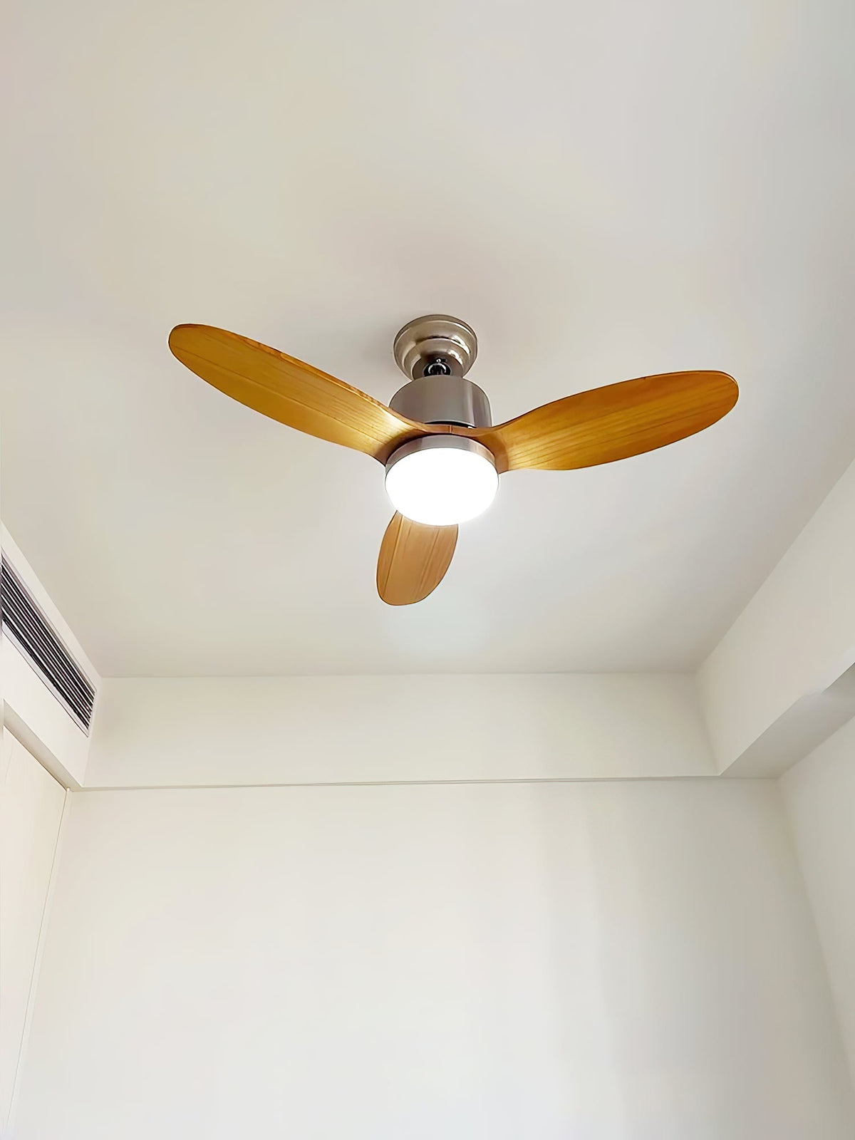Calisse 42″ Ceiling Fan Light – 3 Solid Wood Blade DC Motor LED Ceiling Fan