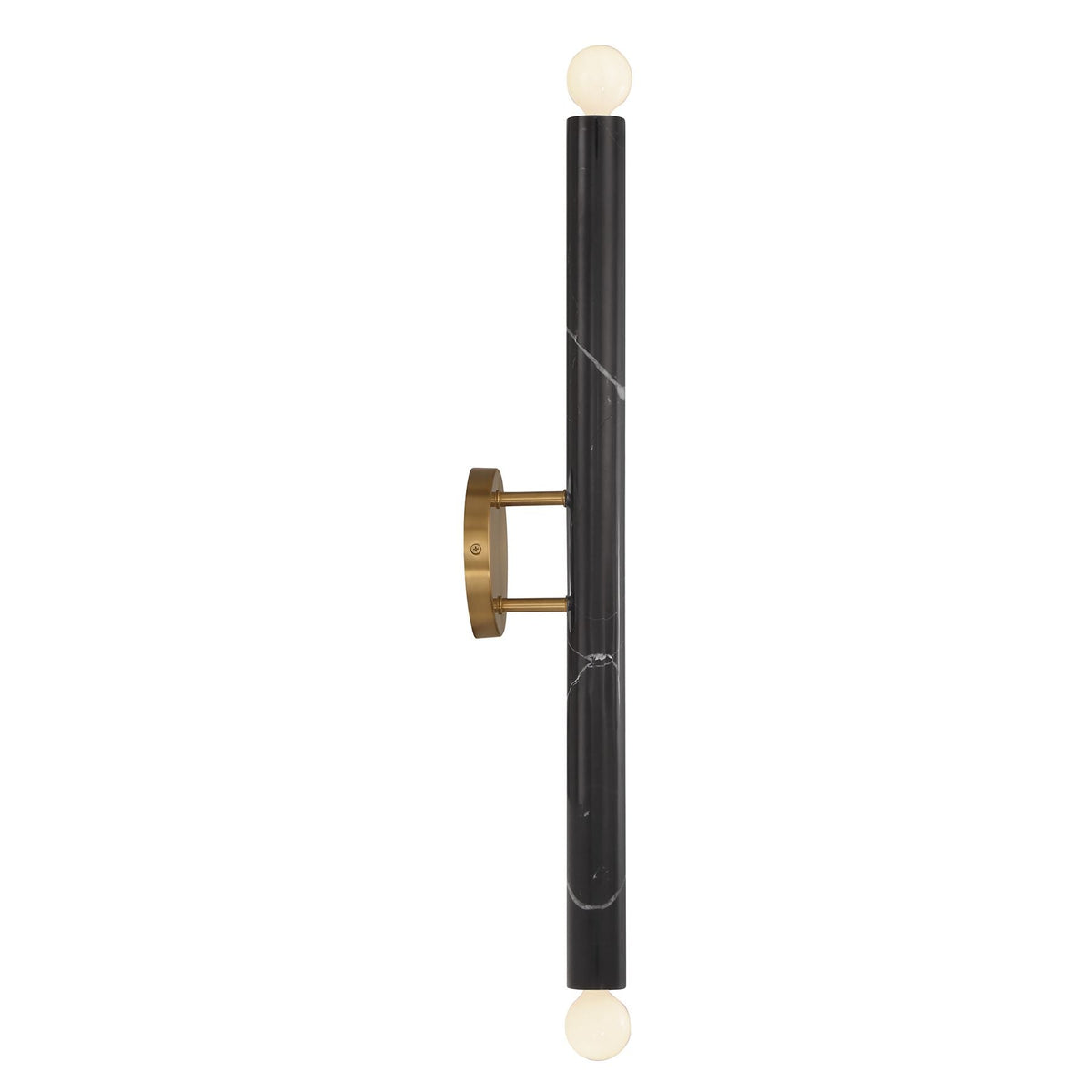 Callaway Marble Wall Lamp – Vertical & Horizontal Natural White Marble Sconce