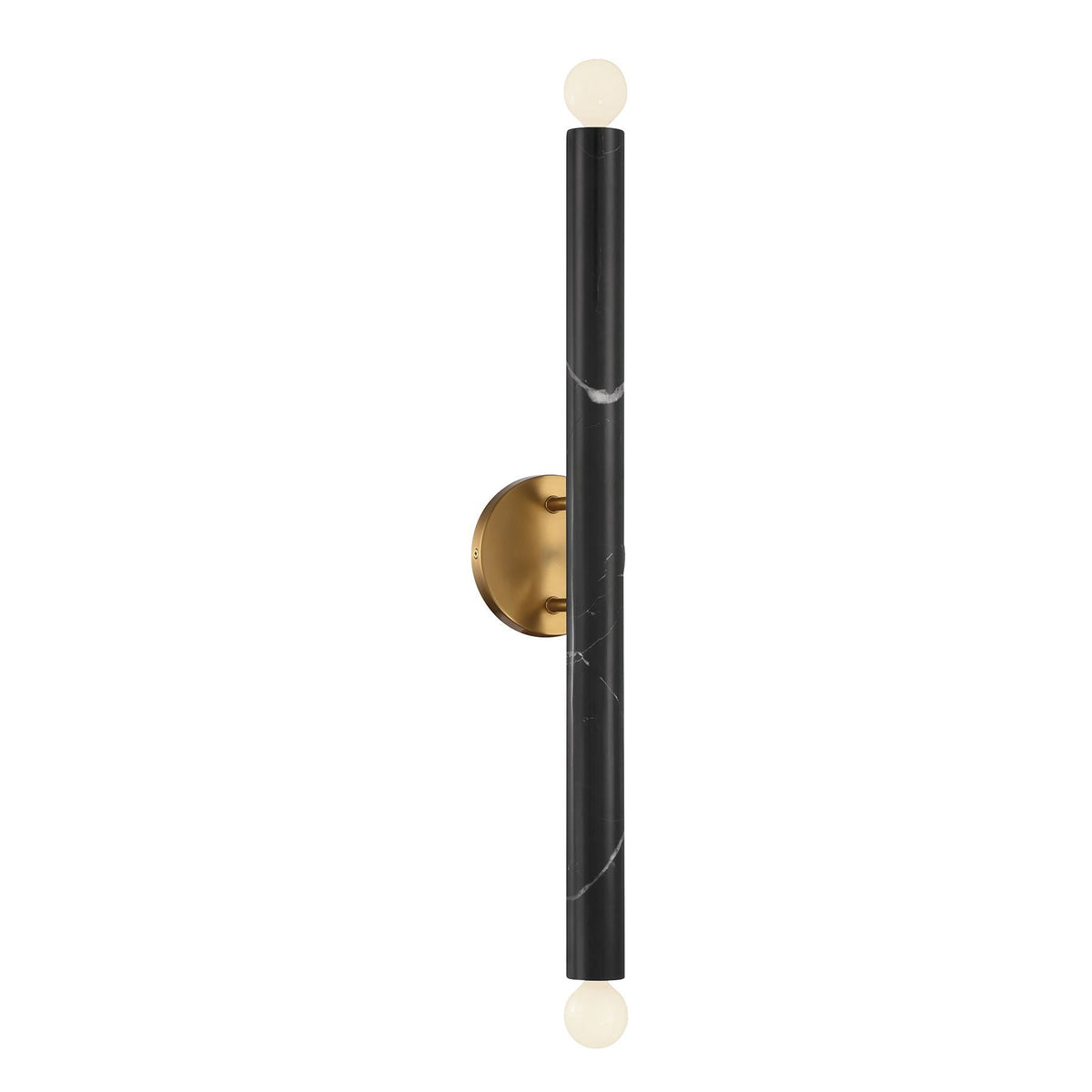 Callaway Marble Wall Lamp – Vertical & Horizontal Natural White Marble Sconce