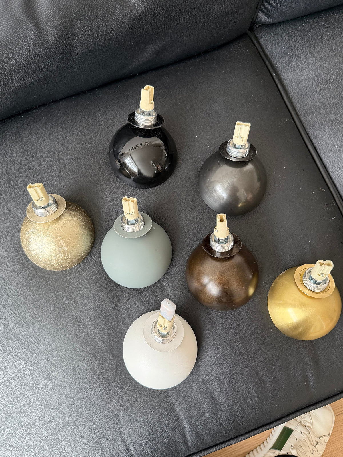 Callisto Eclipse Wall Lamp – Natural Stone & Metallic Eclipse Wall Sconce