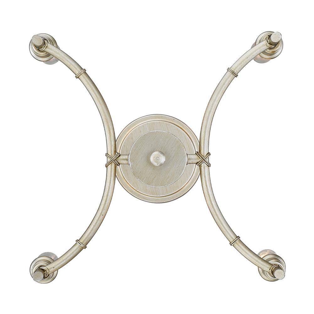Cambay Chandelier – Bamboo-Node Detailed Brass Candelabra Chandelier