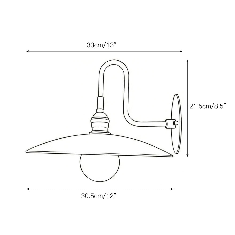 Cantina Wall Lamp – Parisian Modern Articulated Antique Brass Wall Sconce
