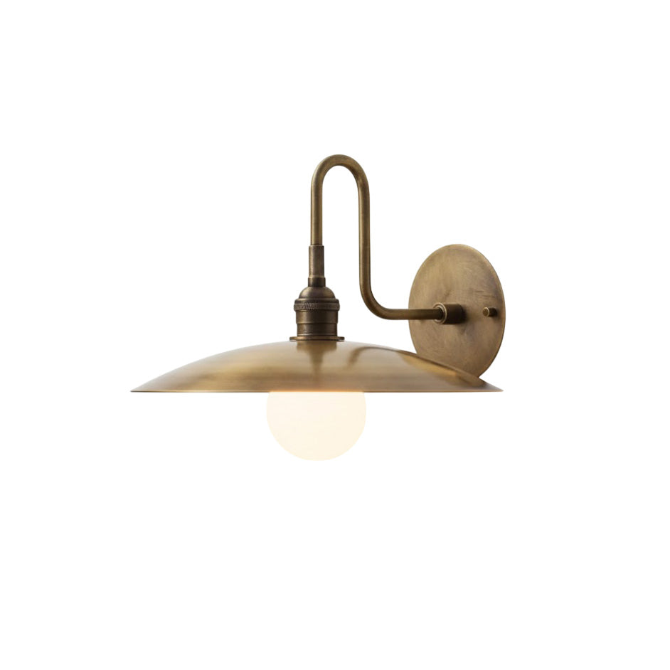 Cantina Wall Lamp – Parisian Modern Articulated Antique Brass Wall Sconce