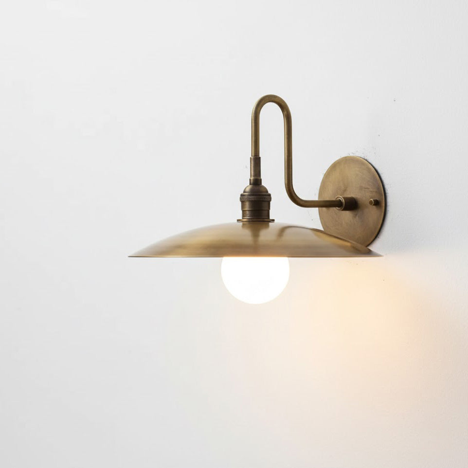 Cantina Wall Lamp – Parisian Modern Articulated Antique Brass Wall Sconce