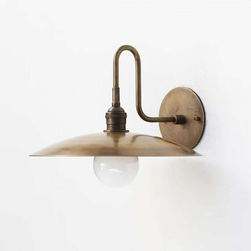 Cantina Wall Lamp – Parisian Modern Articulated Antique Brass Wall Sconce