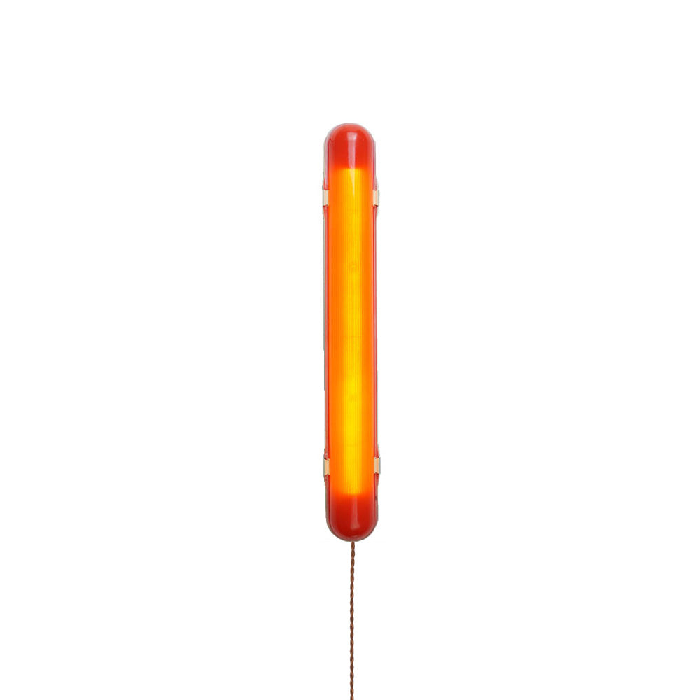 Capsules Joy Plug-in Wall Lamp – 1970s Space Age Red LED Plug-in Wall Sconce