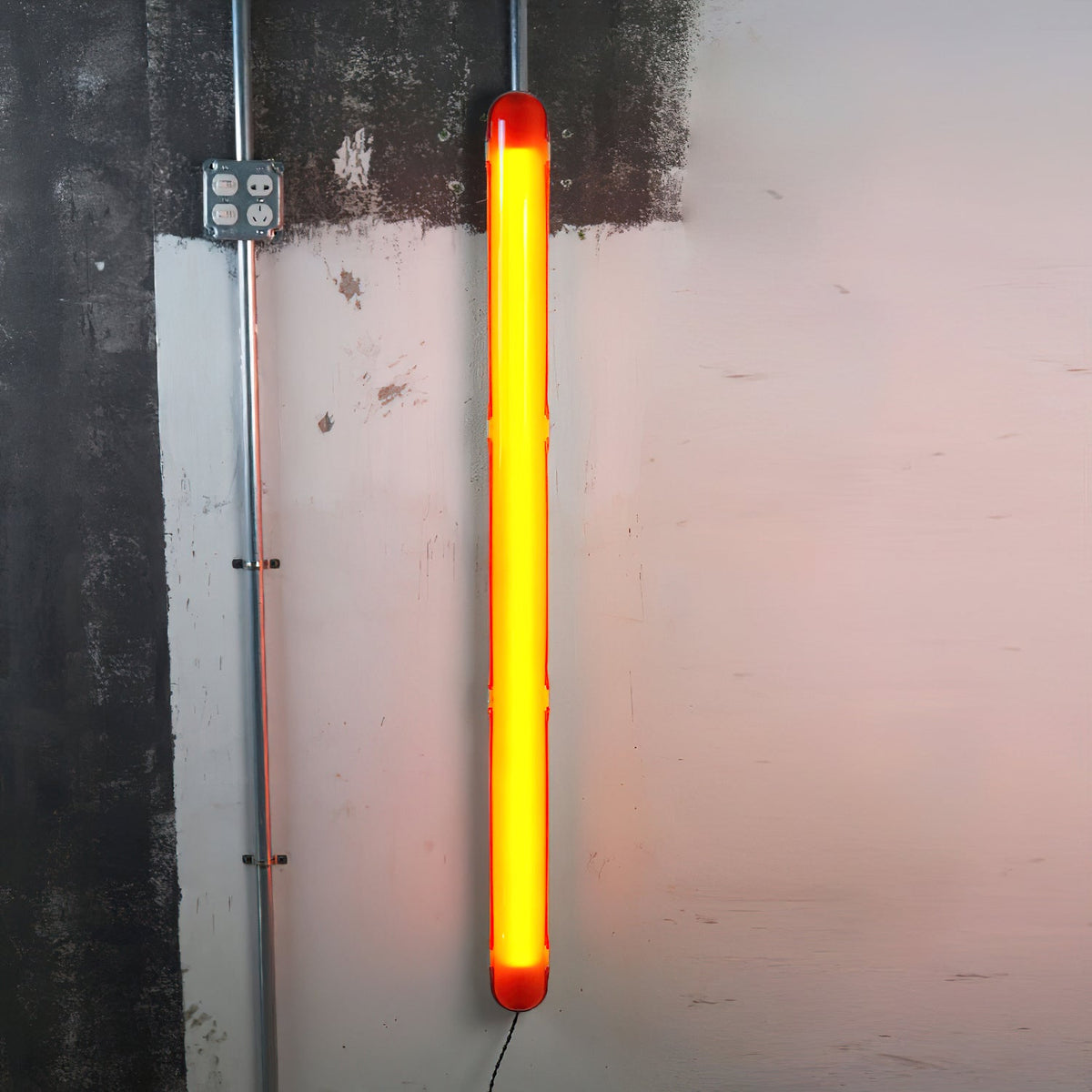 Capsules Joy Wall Lamp – 1970s Space Age Red LED Capsule Wall Sconce