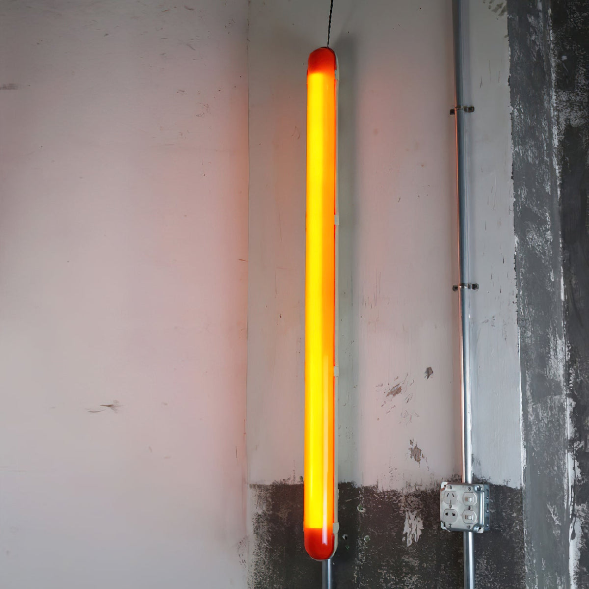 Capsules Joy Wall Lamp – 1970s Space Age Red LED Capsule Wall Sconce