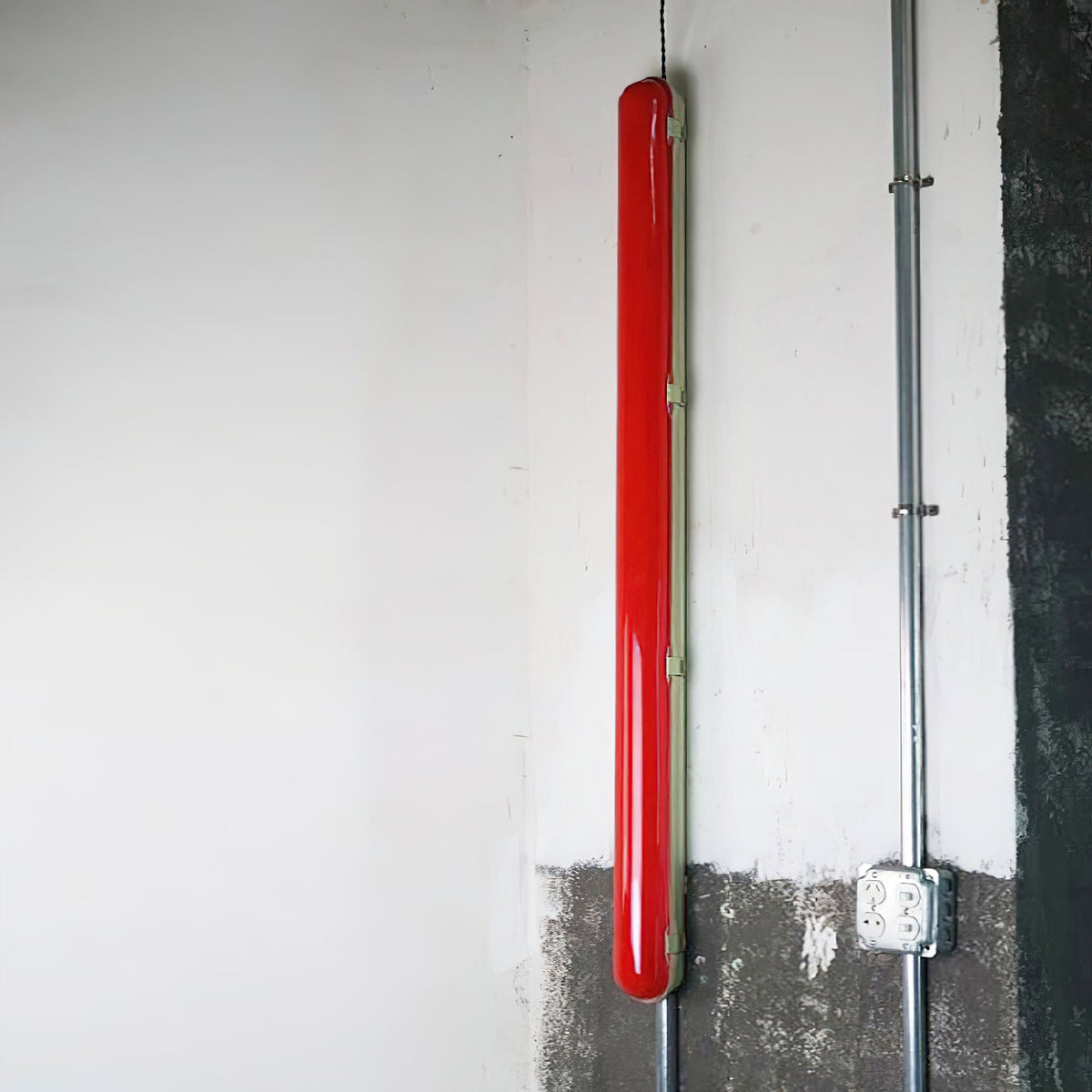 Capsules Joy Wall Lamp – 1970s Space Age Red LED Capsule Wall Sconce