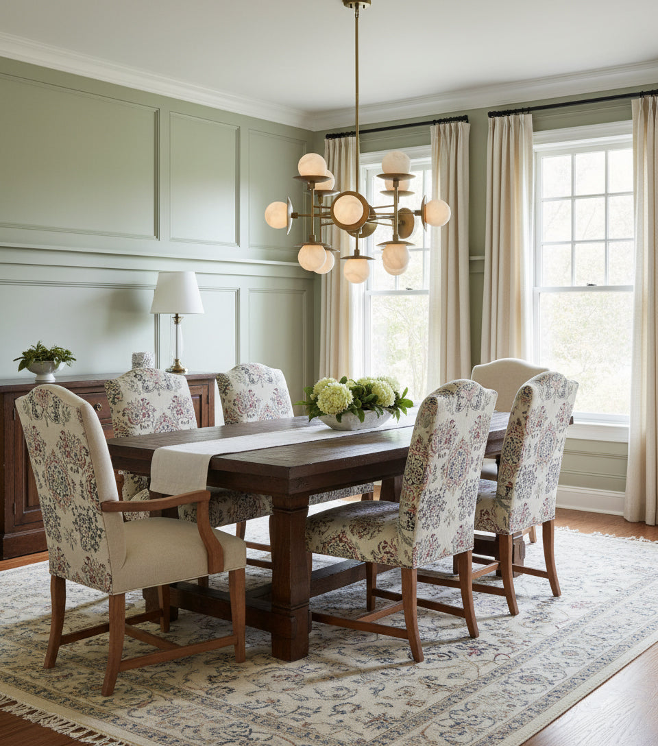 Cara Alabaster Chandelier – Brass & Natural Alabaster Tiered Multi-Light Chandelier