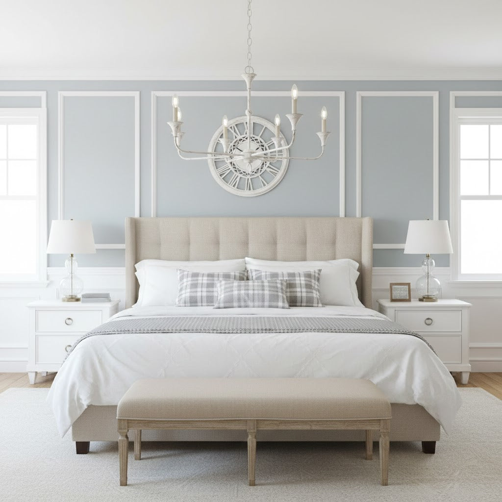 Cecil Chandelier – Minimalist Fluid Arm Candelabra Chandelier