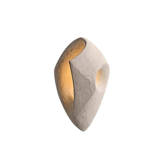 Cement Hollow Wall Lamp - Modern Minimalist Architectural Concrete Sconce