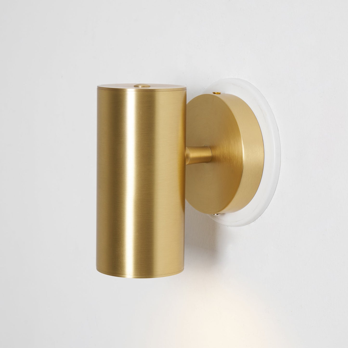 Champeaux Sconce - Minimalist Solid Brass Industrial Cylinder Wall Light