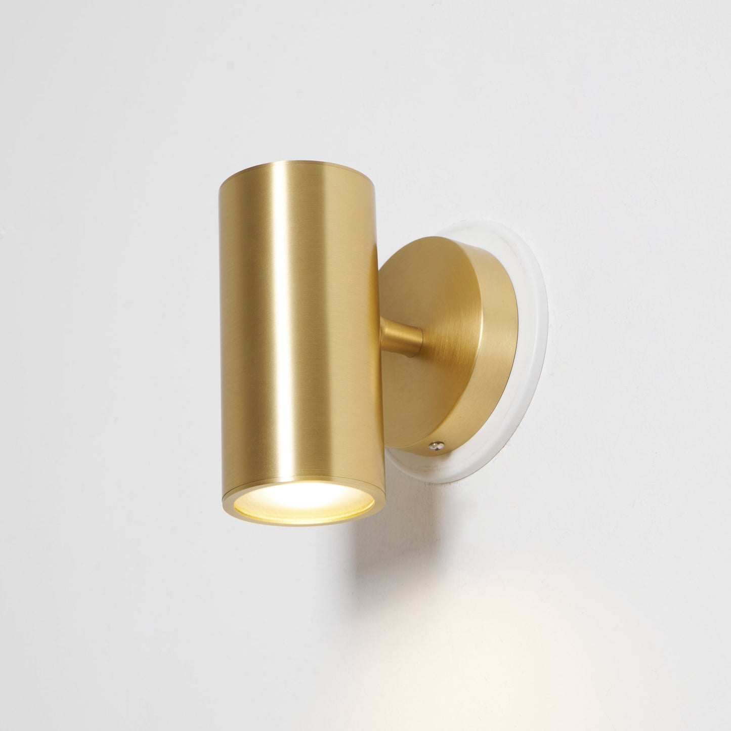Champeaux Sconce - Minimalist Solid Brass Industrial Cylinder Wall Light