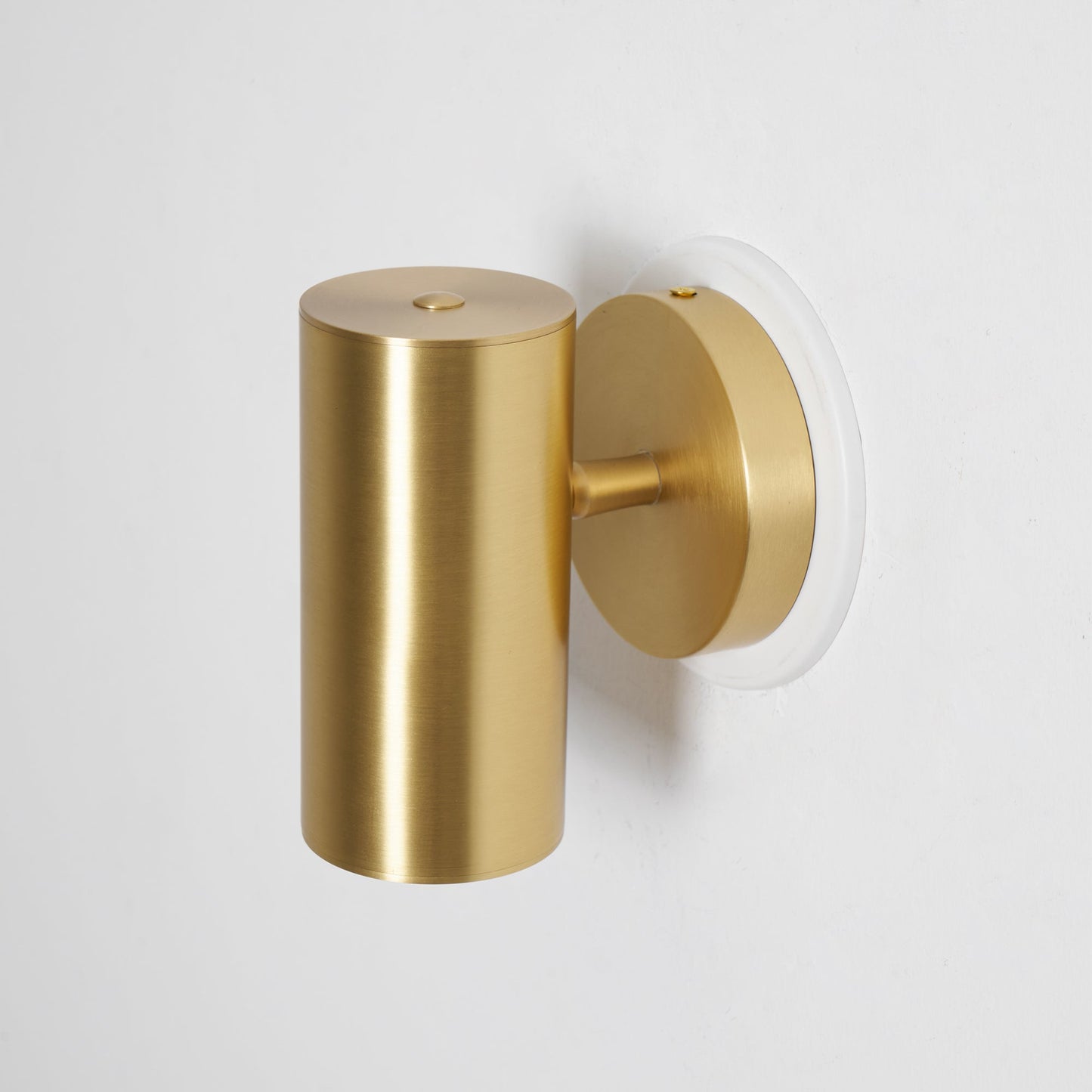 Champeaux Sconce - Minimalist Solid Brass Industrial Cylinder Wall Light