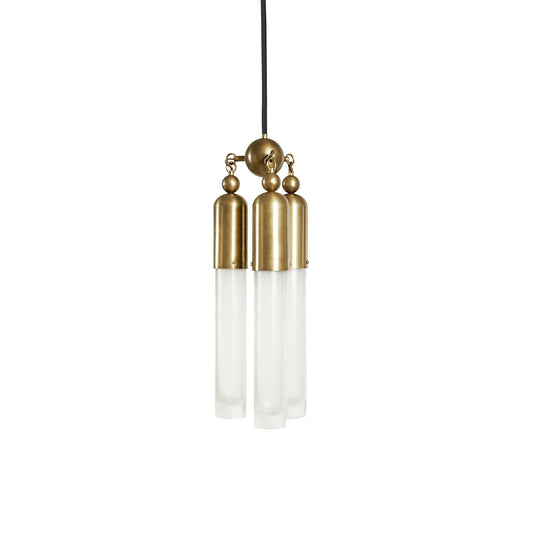 Chrishell Pendant Lamp - Modern Sculptural Aluminum & Acrylic LED Drop