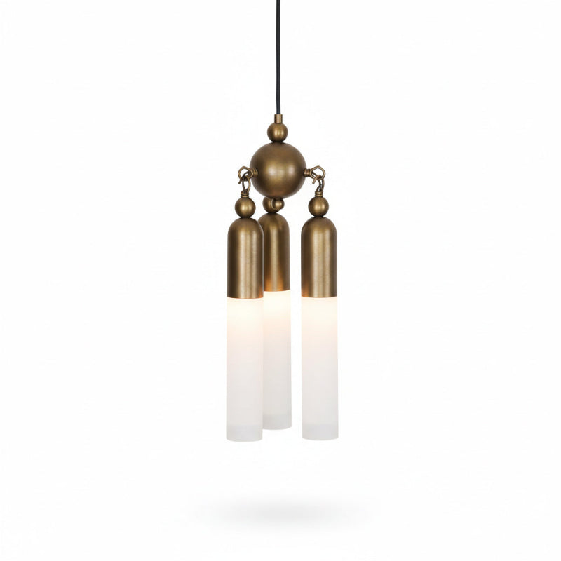 Chrishell Pendant Lamp - Modern Sculptural Aluminum & Acrylic LED Drop