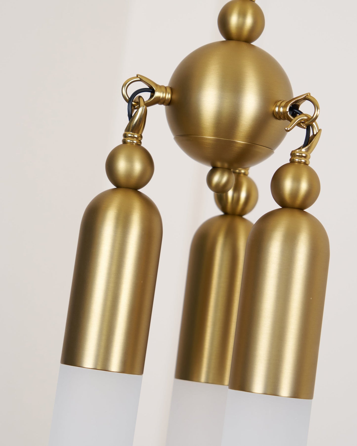 Chrishell Pendant Lamp - Modern Sculptural Aluminum & Acrylic LED Drop