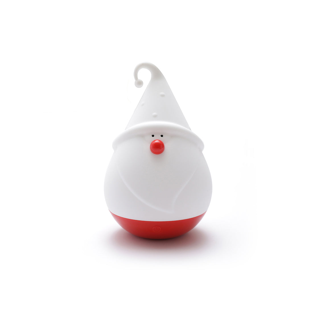 Snowman Night Light (Built-in Battery) - Rechargeable Silicone Holiday Lamp | Soft LED Nursery & Christmas Light
