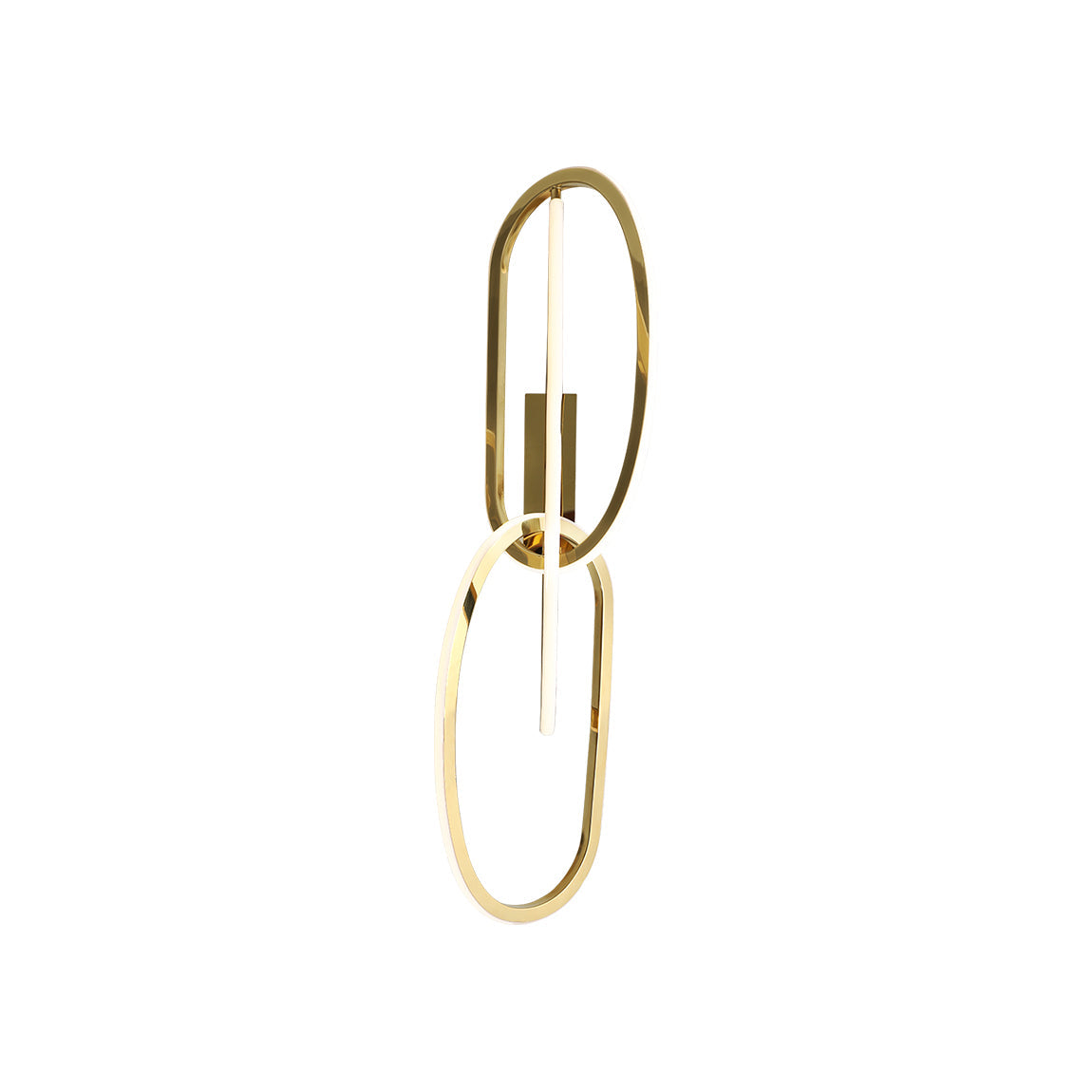 Circa LED Wall Lamp – Sculptural Interlinking Ring LED Wall Sconce