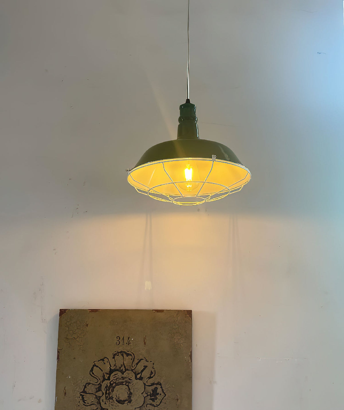 Cobal Pendant Light – Industrial Nautical Iron Dome Pendant