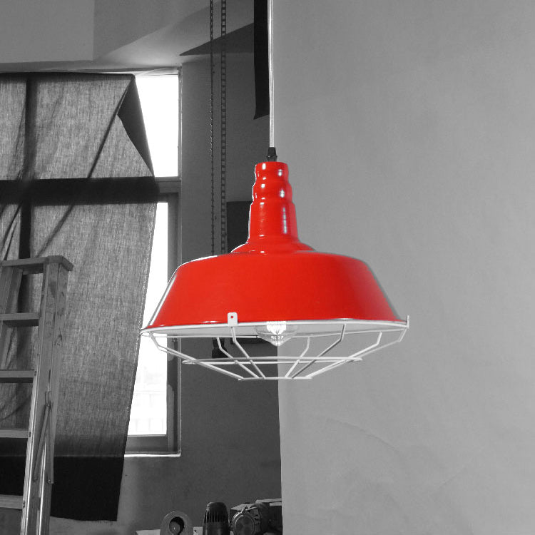 Cobal Pendant Light – Industrial Nautical Iron Dome Pendant