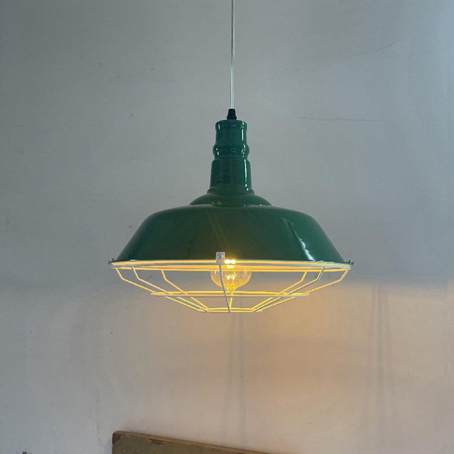 Cobal Pendant Light – Industrial Nautical Iron Dome Pendant