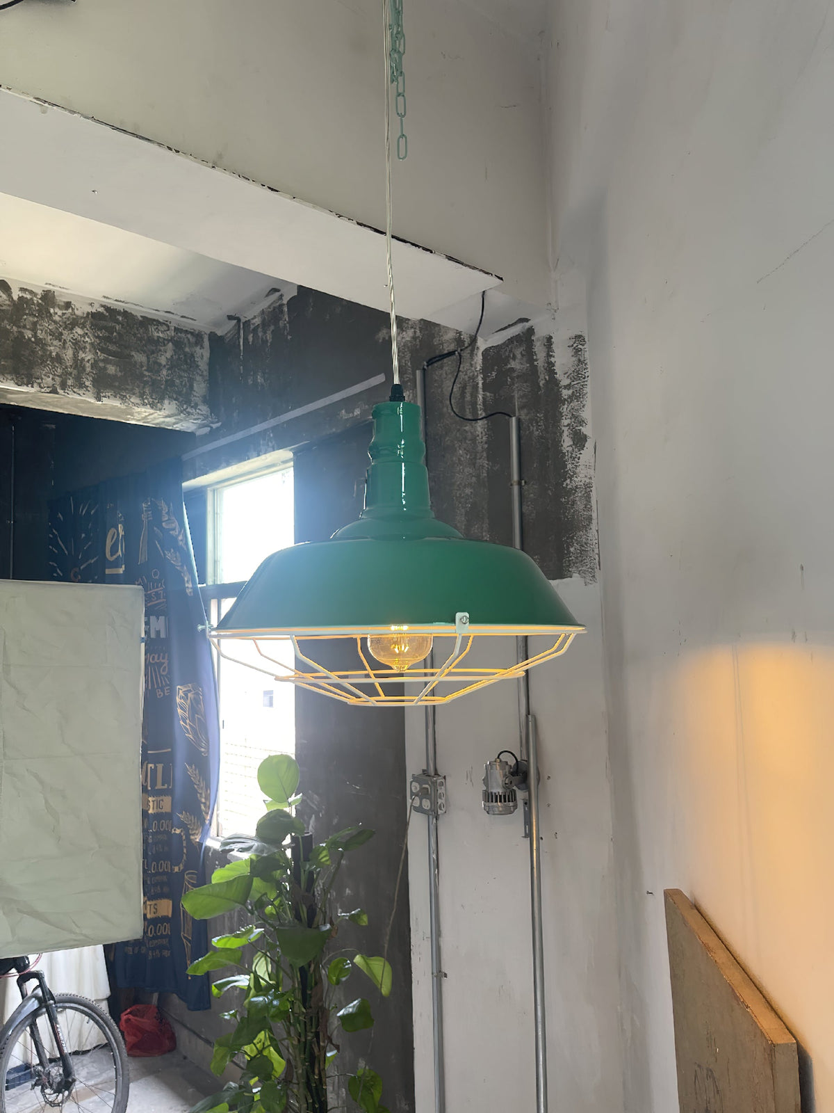 Cobal Pendant Light – Industrial Nautical Iron Dome Pendant