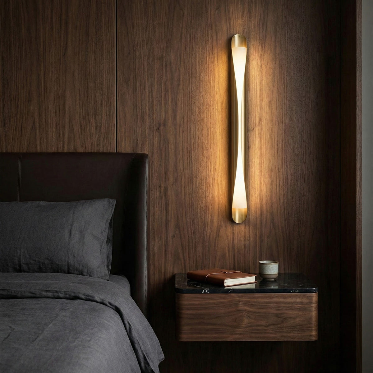 Cocon Wall Lamp – Modern Minimalist Copper & Acrylic LED Wall Sconce