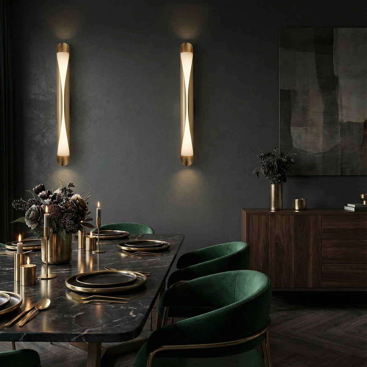 Cocon Wall Lamp – Modern Minimalist Copper & Acrylic LED Wall Sconce