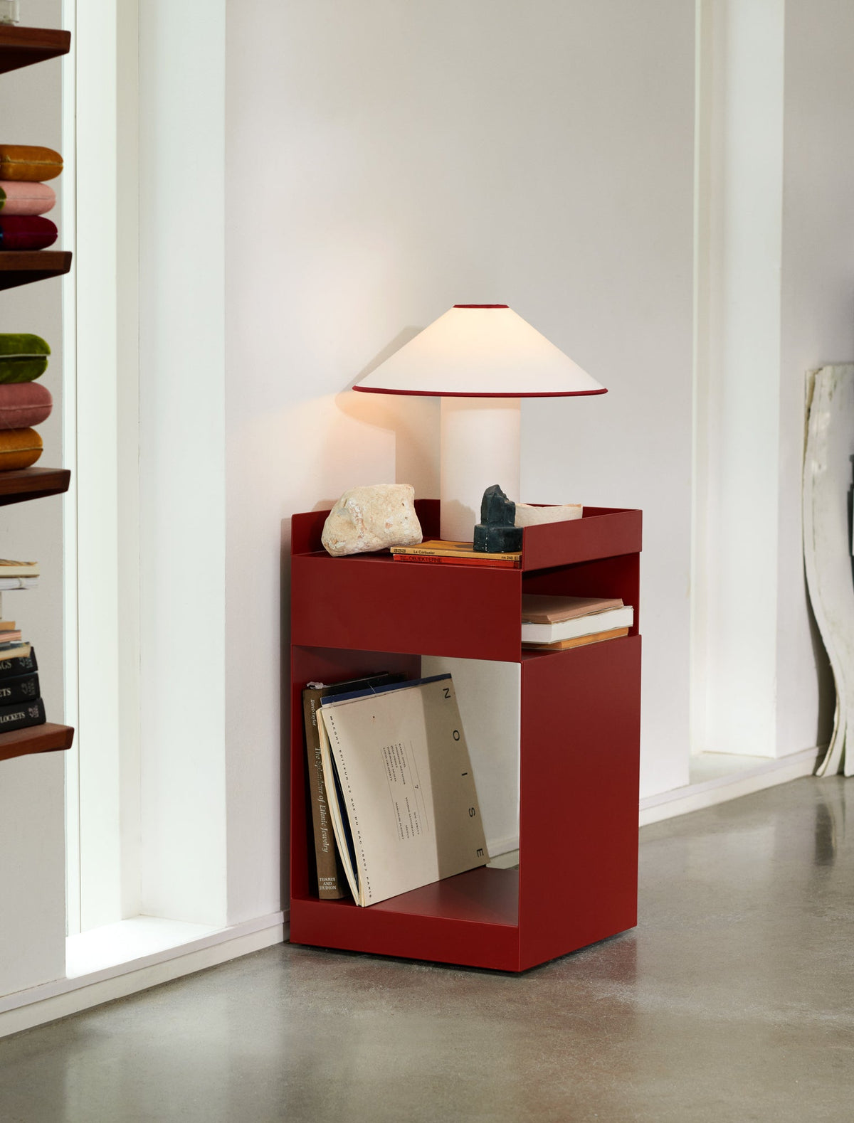 Colette Fabric Table Lamp – Avant-Garde Fully Wrapped Fabric Accent Light